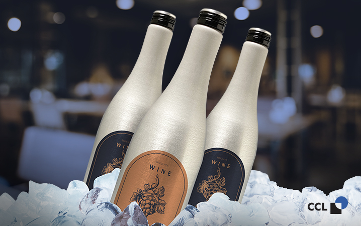 “Bottle of wine, fruit of the vine…” in aluminum